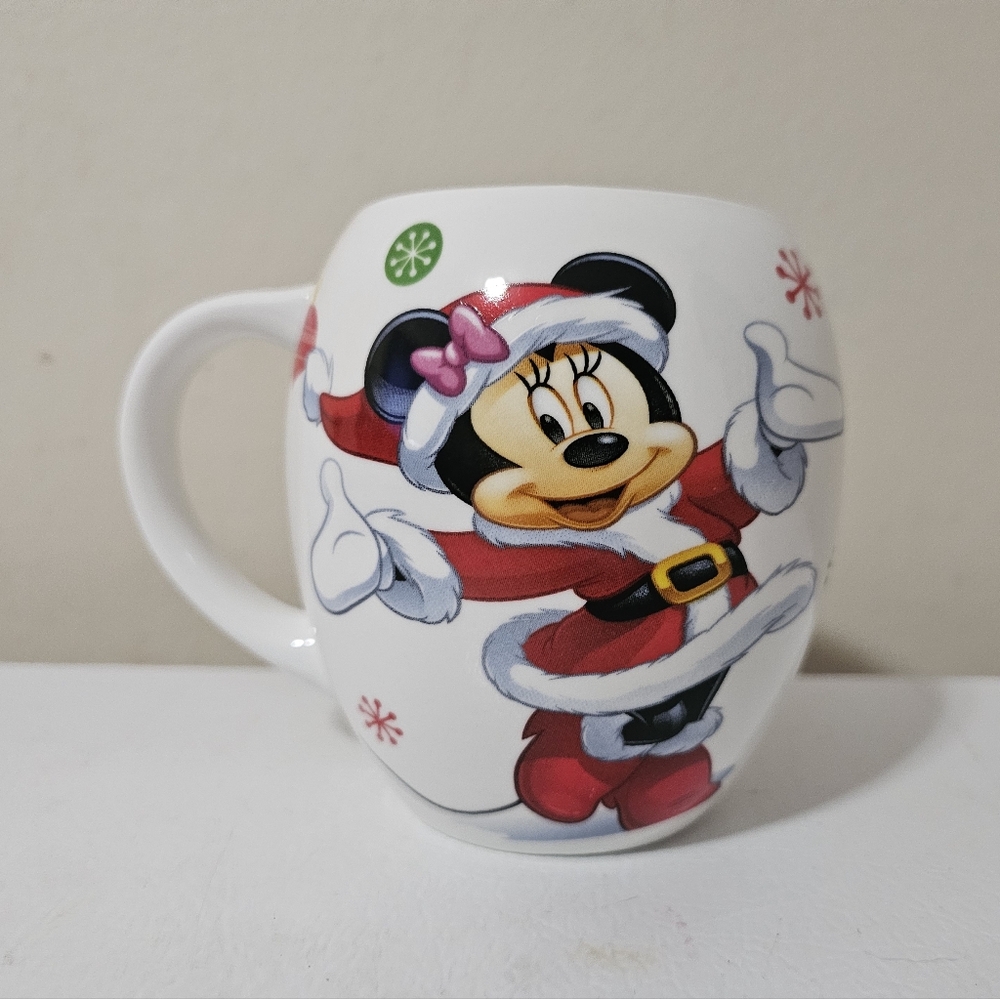 Disney Mickey and Minnie Christmas mug Enesco